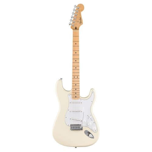 フェンダー Standard Stratocaster Maple Fingerboard White Pickguard